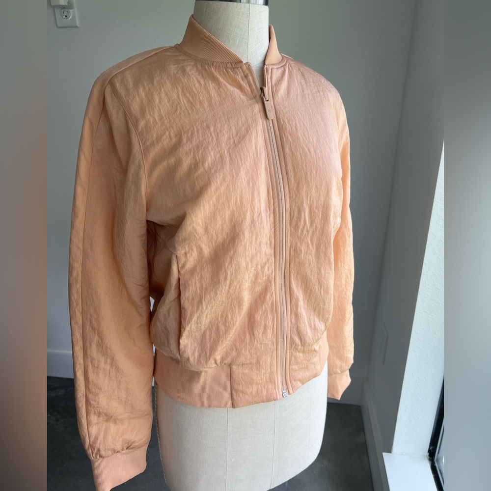 LuluLemon - Reversible Peach Bomber Jacket